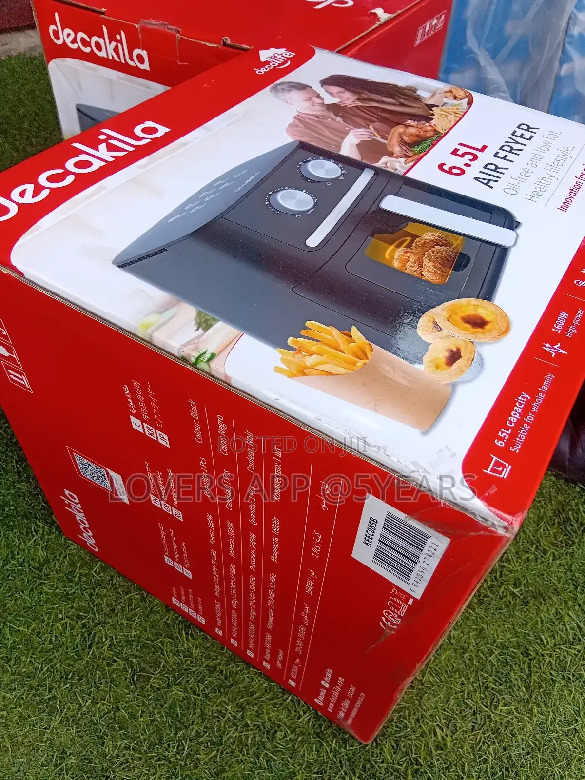 Order Now Decakila 6.5l Air Fryer Decakila Fryer