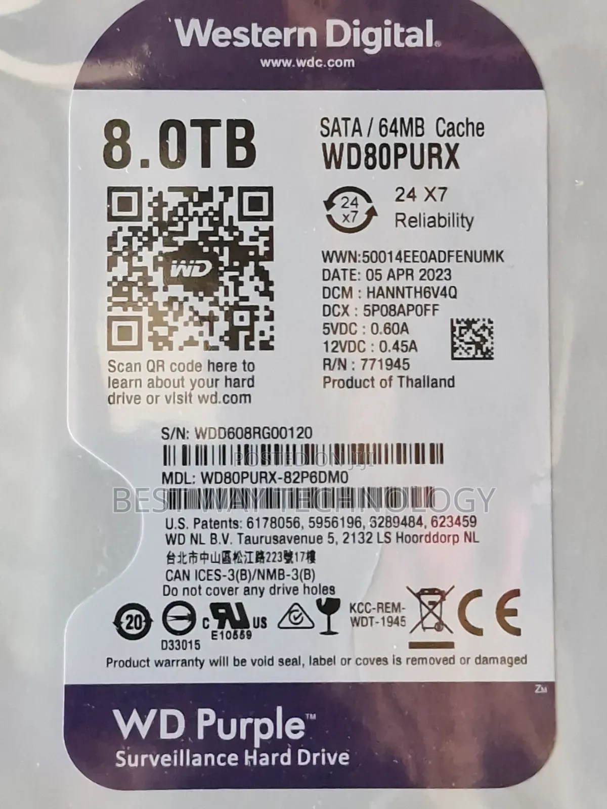 8tb Hare Drive
