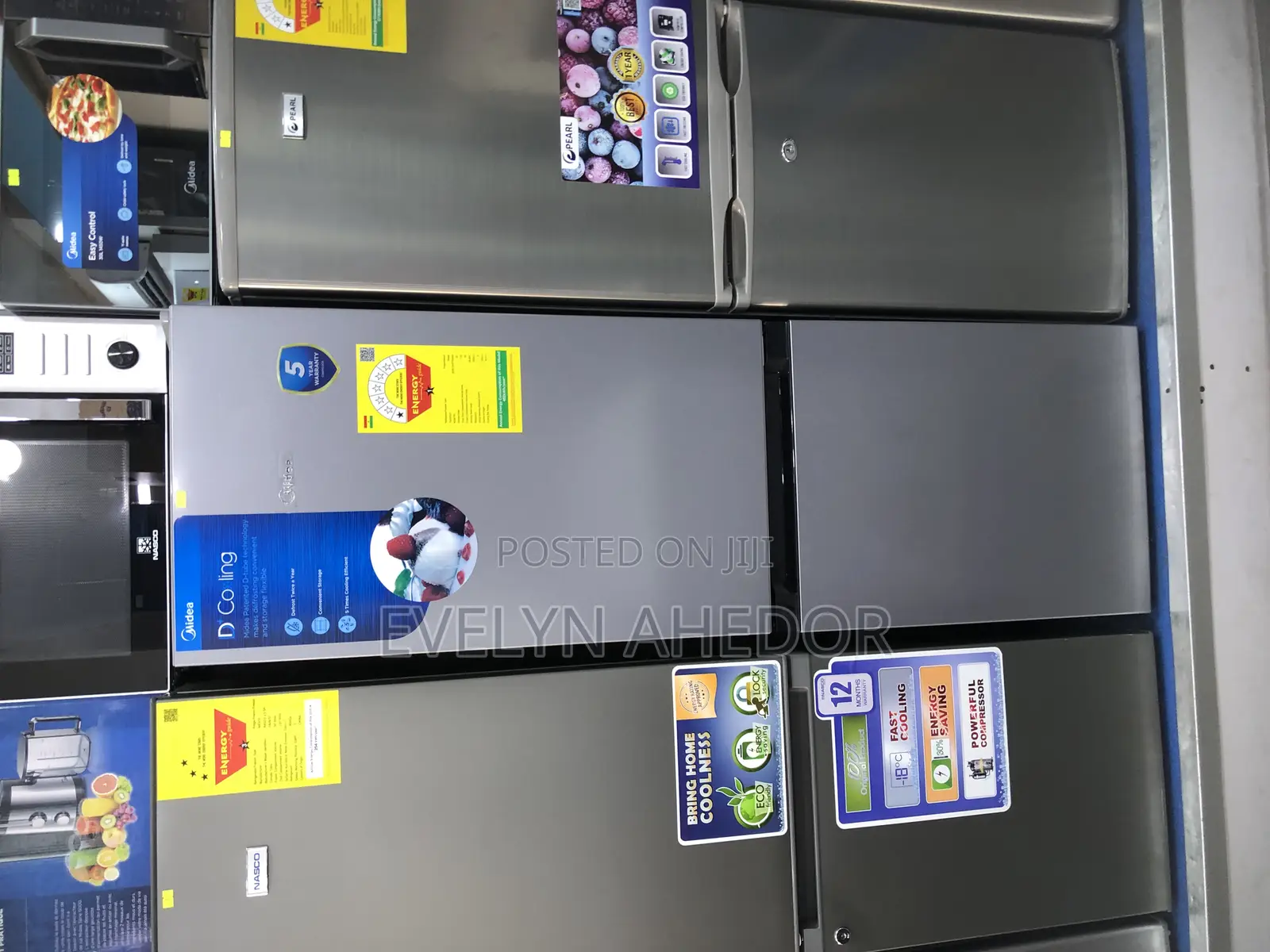 Baby Cute Midea Bottom Freezer 174 Liters Available as Seen