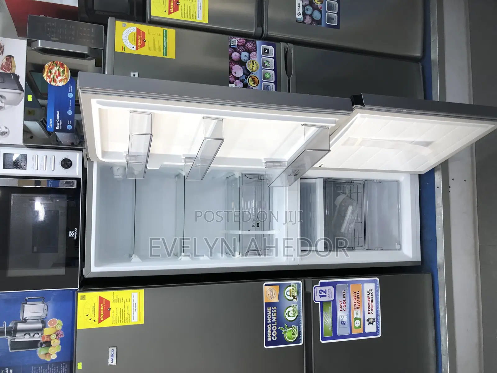 Baby Cute Midea Bottom Freezer 174 Liters Available as Seen