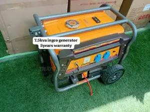 Potable Ingco Petrol Generator Silent 7.5kva Generator