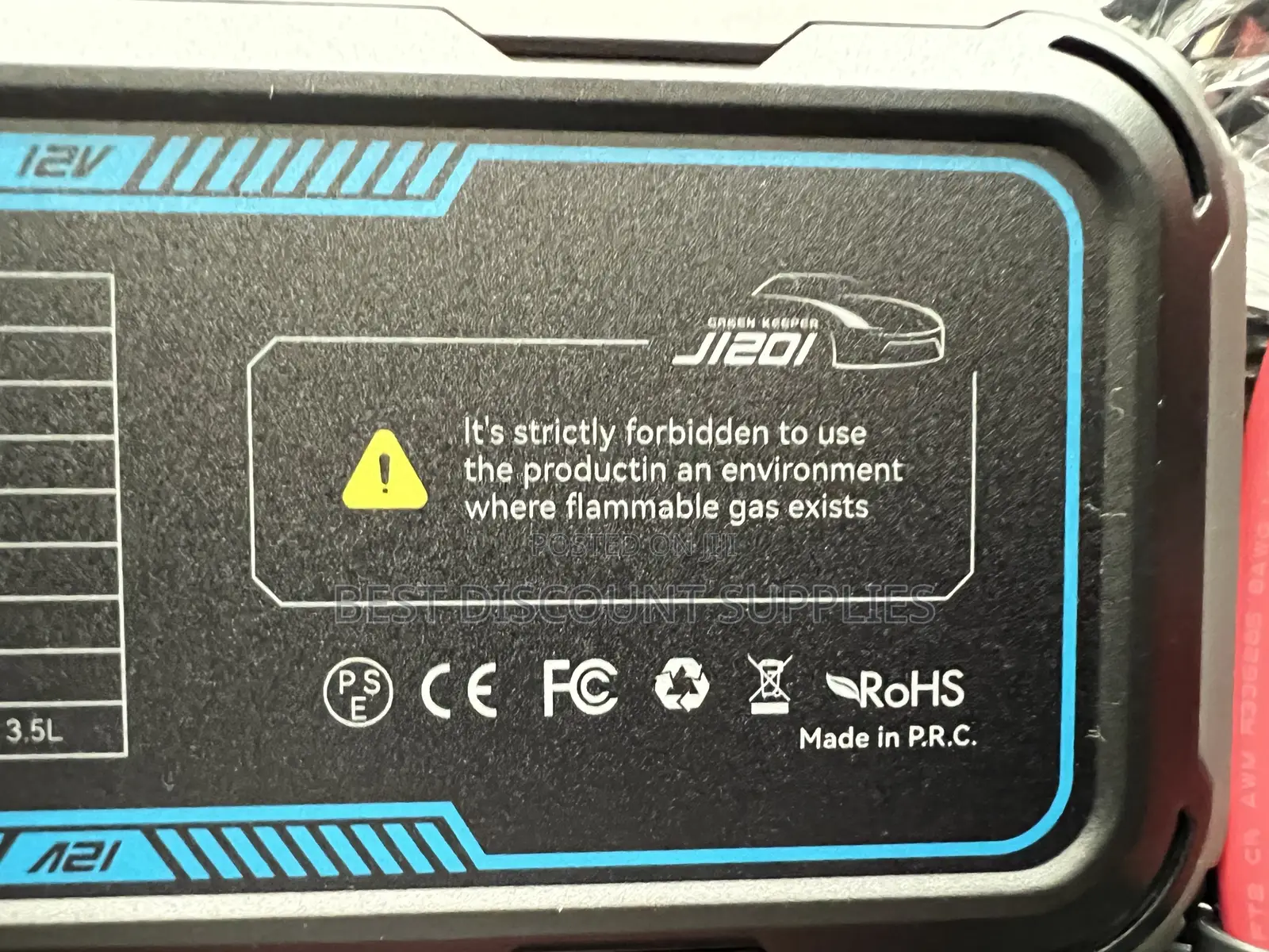 Powerful Brand New 1000a 12v Greenkeeper Jump Starter Power Bank