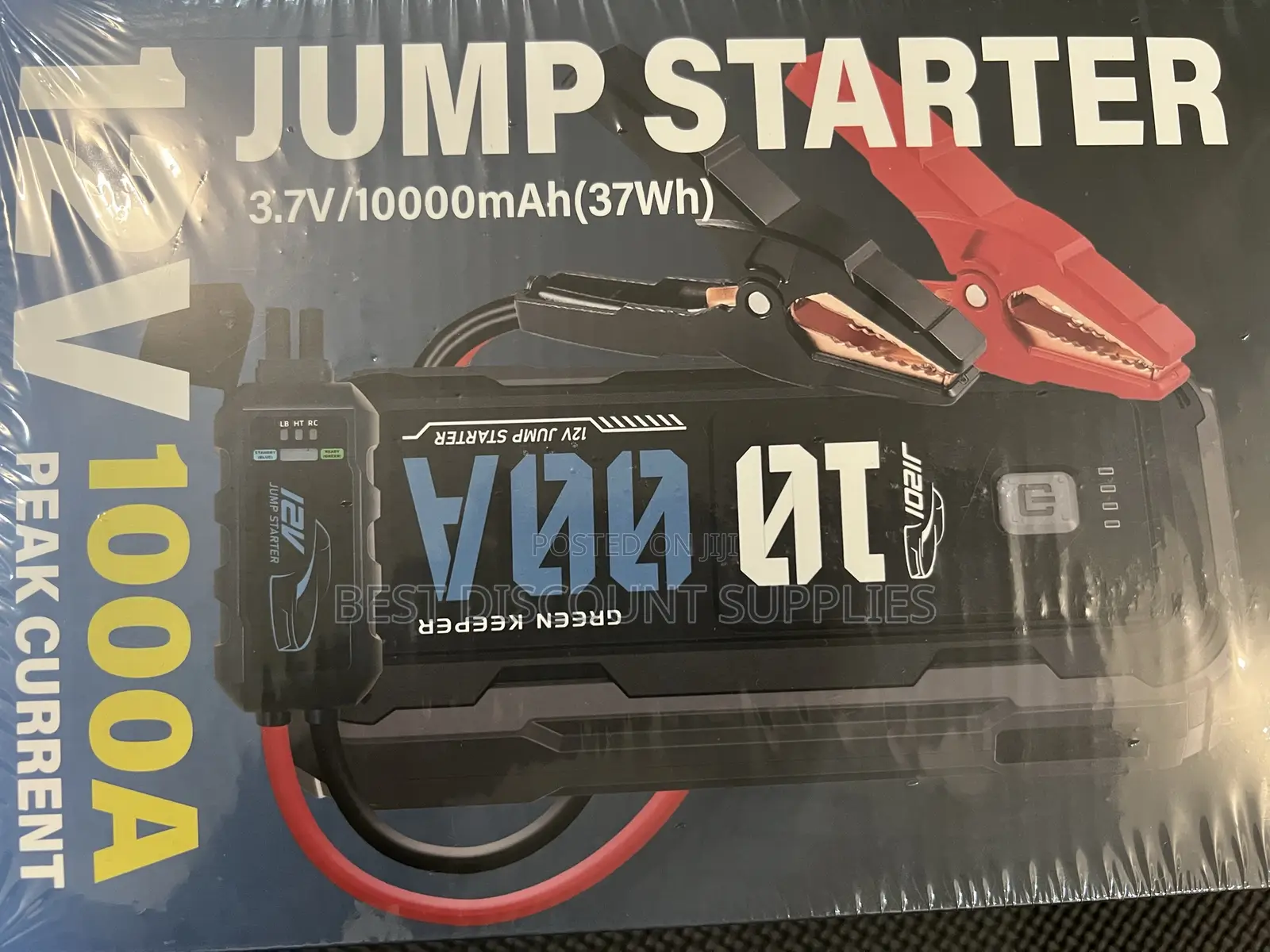 Powerful Brand New 1000a 12v Greenkeeper Jump Starter Power Bank