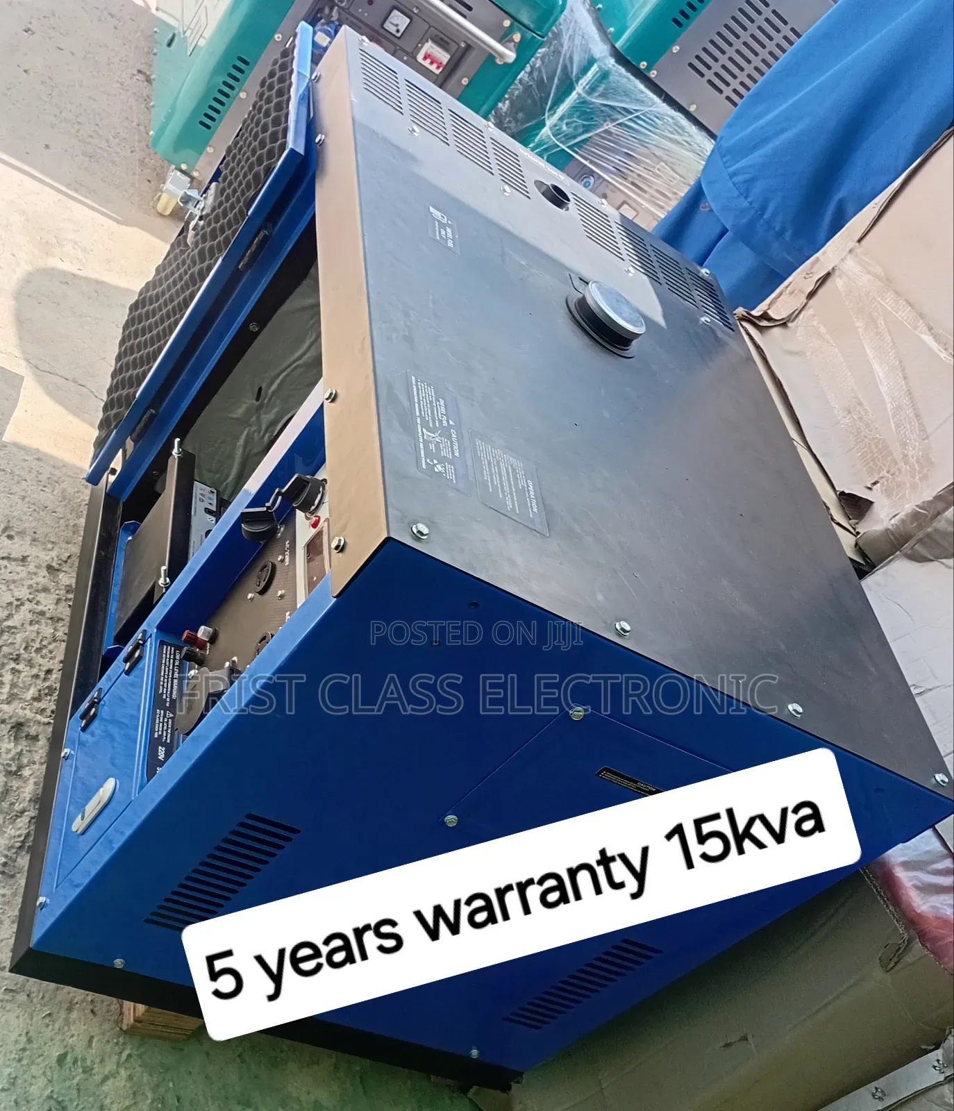 Stable 15kva Silent Diesel Engine Generator