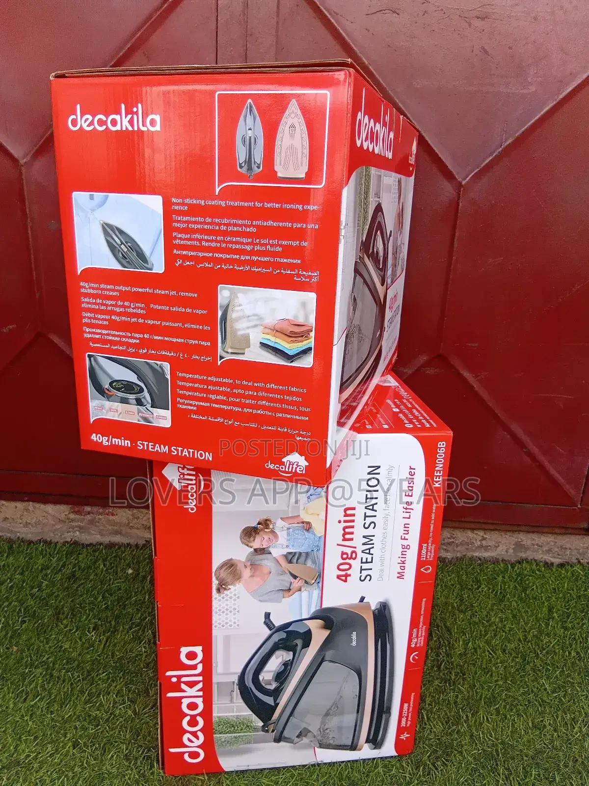 Supper Selling 40g/Min Decakila Steam Station Decakila Iron