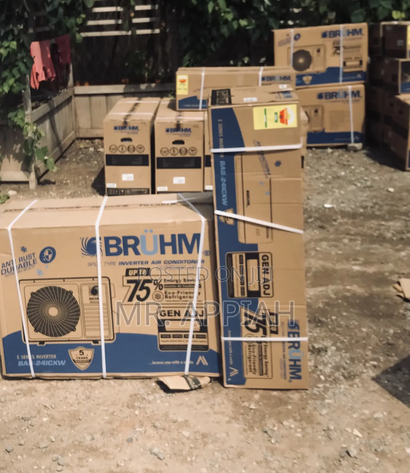 Tropical Compressor Bruhm 1.5hp Split Air Conditioner.