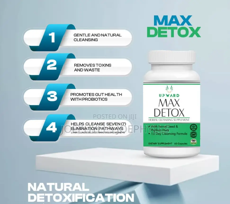 Max Detox Supplement in Accra Metropolitan - Vitamins & Supplements ...