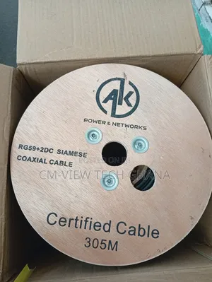 305m Rg59 2dc Coaxial+Power Cable