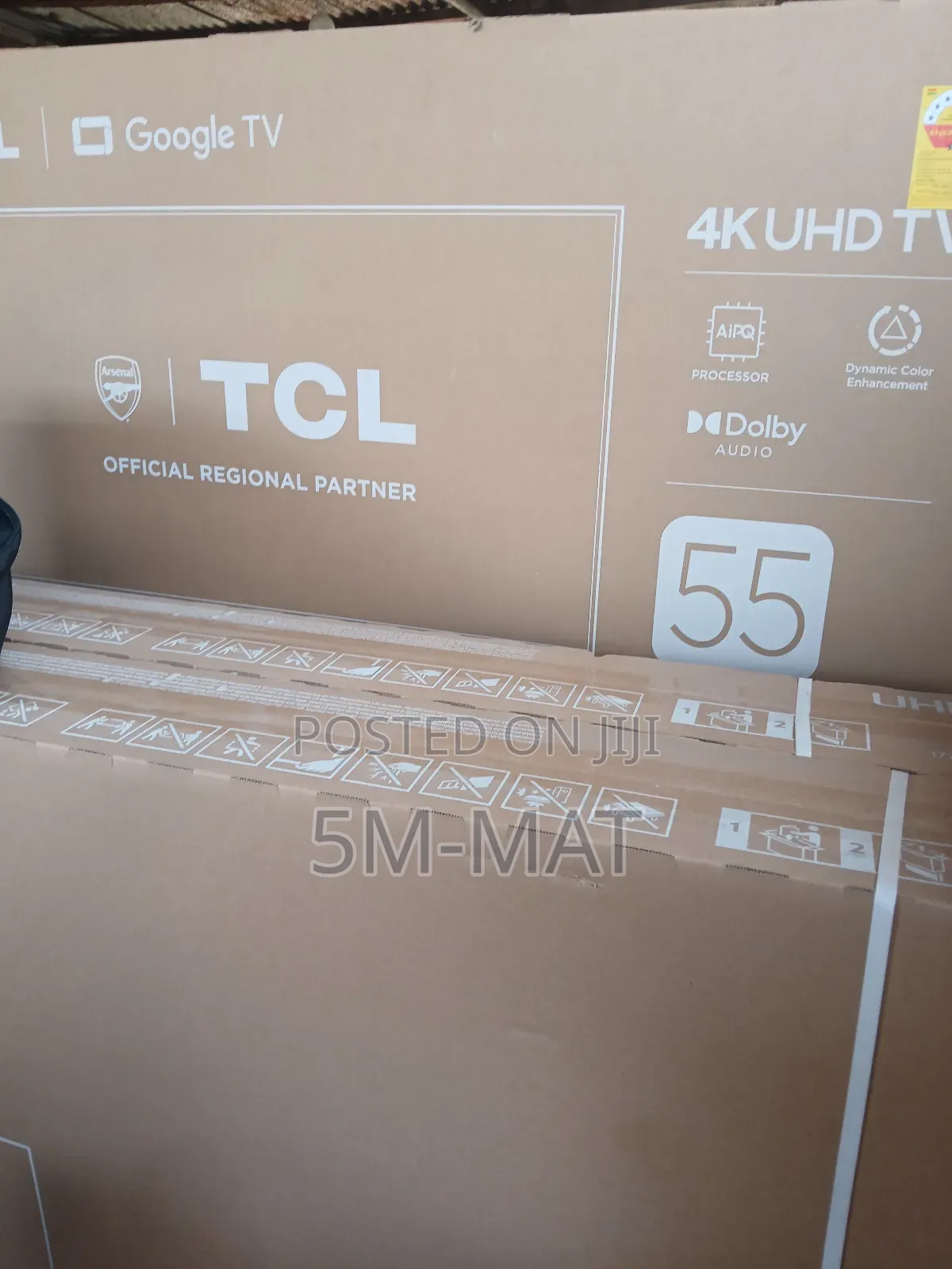 Google Tv 55′′ HDR TCL Frameless 55p635
