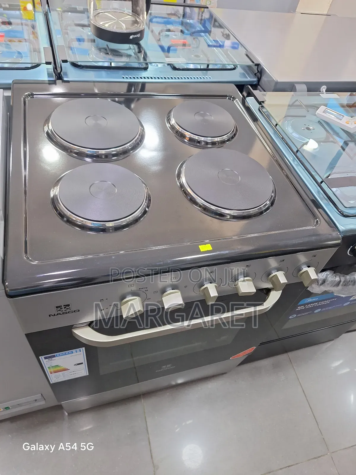Electric Cooker Nasco 4 Burners
