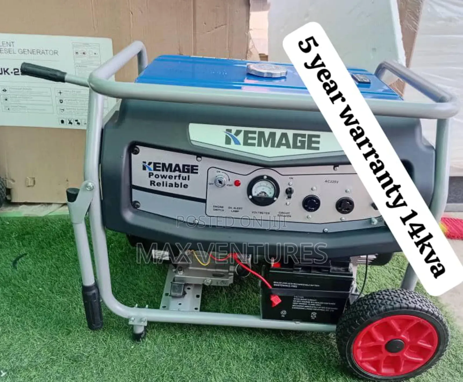 Long Lasting 14kva Kemage Diesel Generator With Good Filter