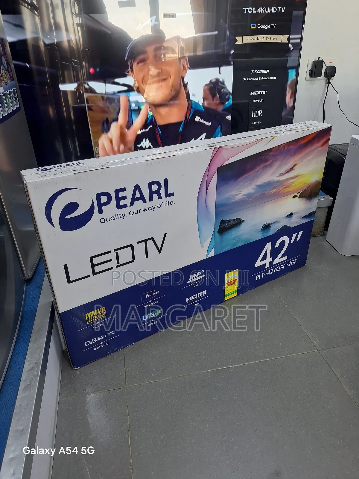 Crystal Clear Pearl 42 Inches Digital Satellite Television