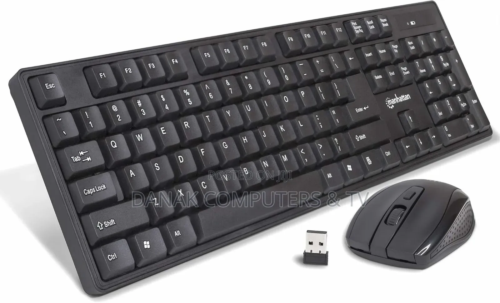 Manhattan Wireless Keyboard Mouse Set