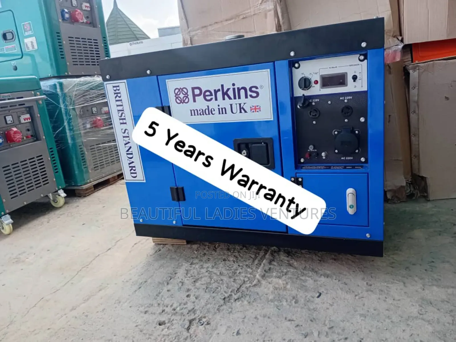 Long Lasting Diesel Engine Perkins 15kva Diesel Generator