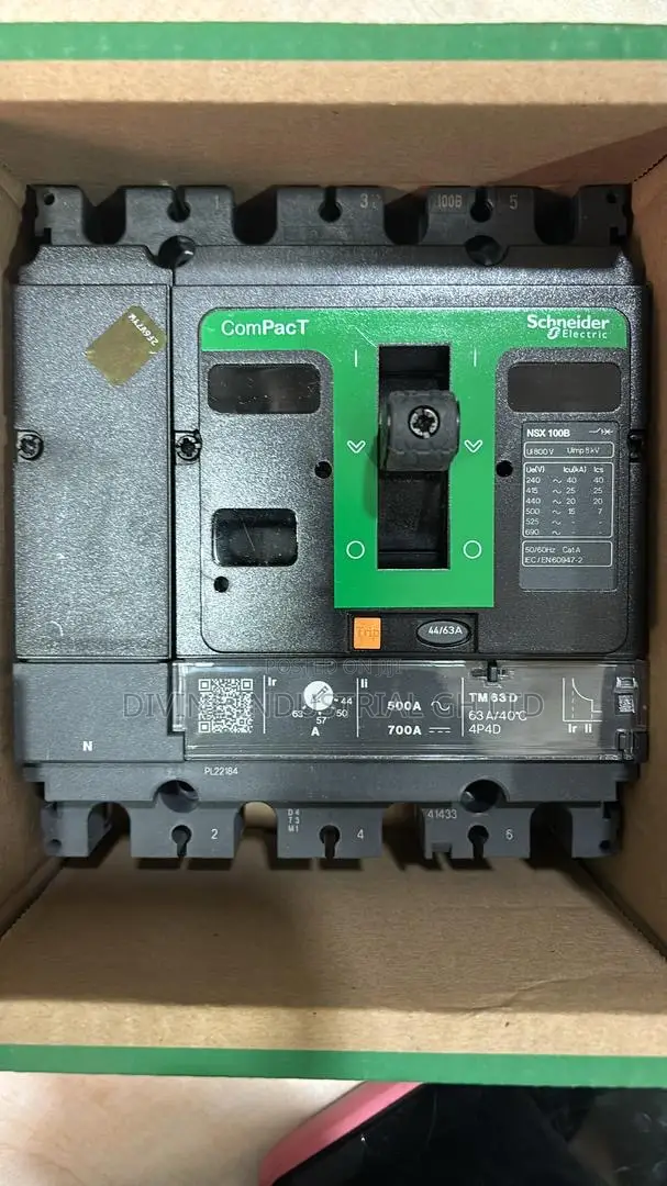 Original Schneider Breaker 125a 4p