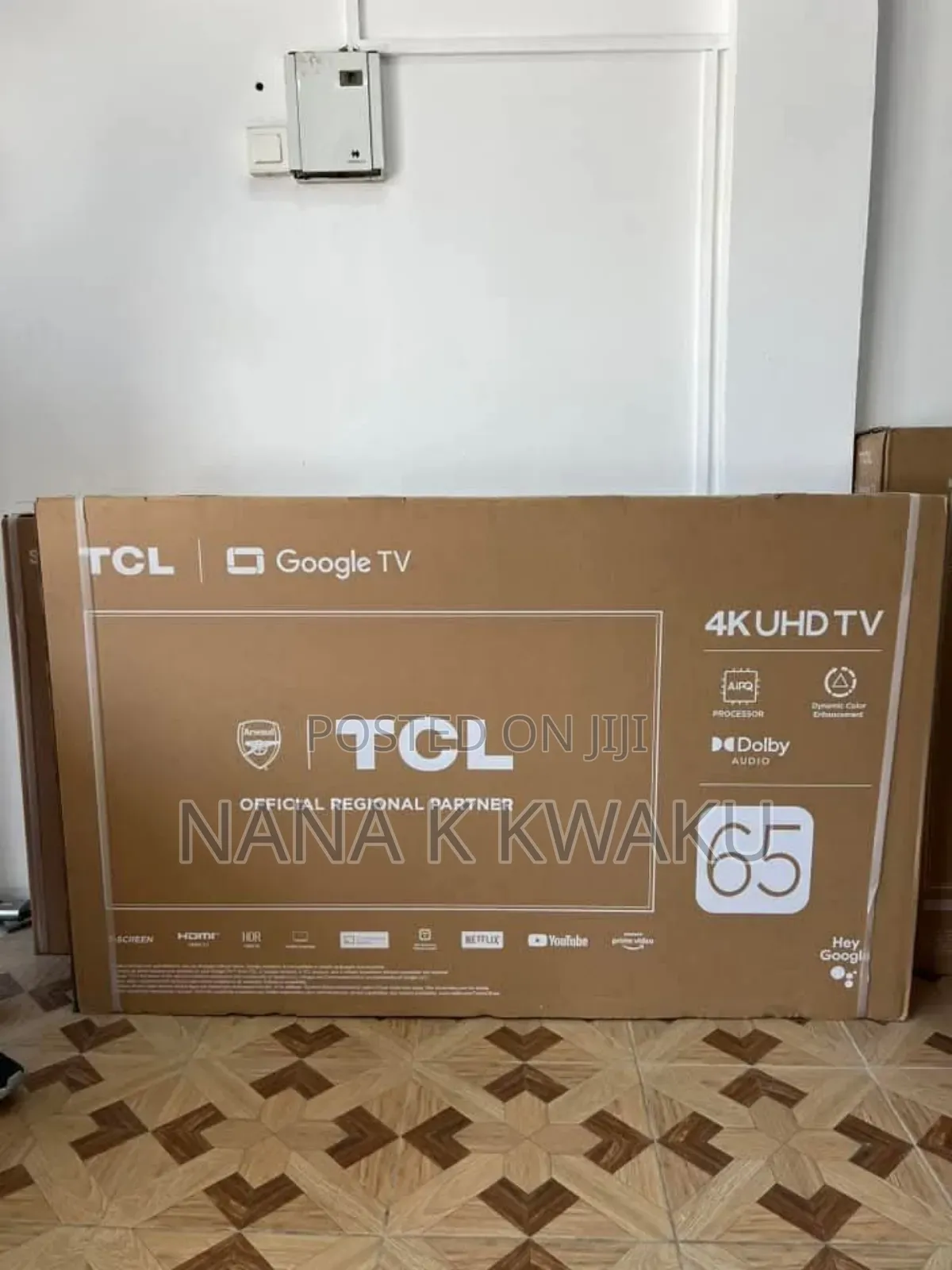 Black Good_tcl 65inches Uhd Smart Digital Tv Netflix