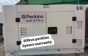 Air Cooling Perkins Generator 20kva Silent Diesel Generator