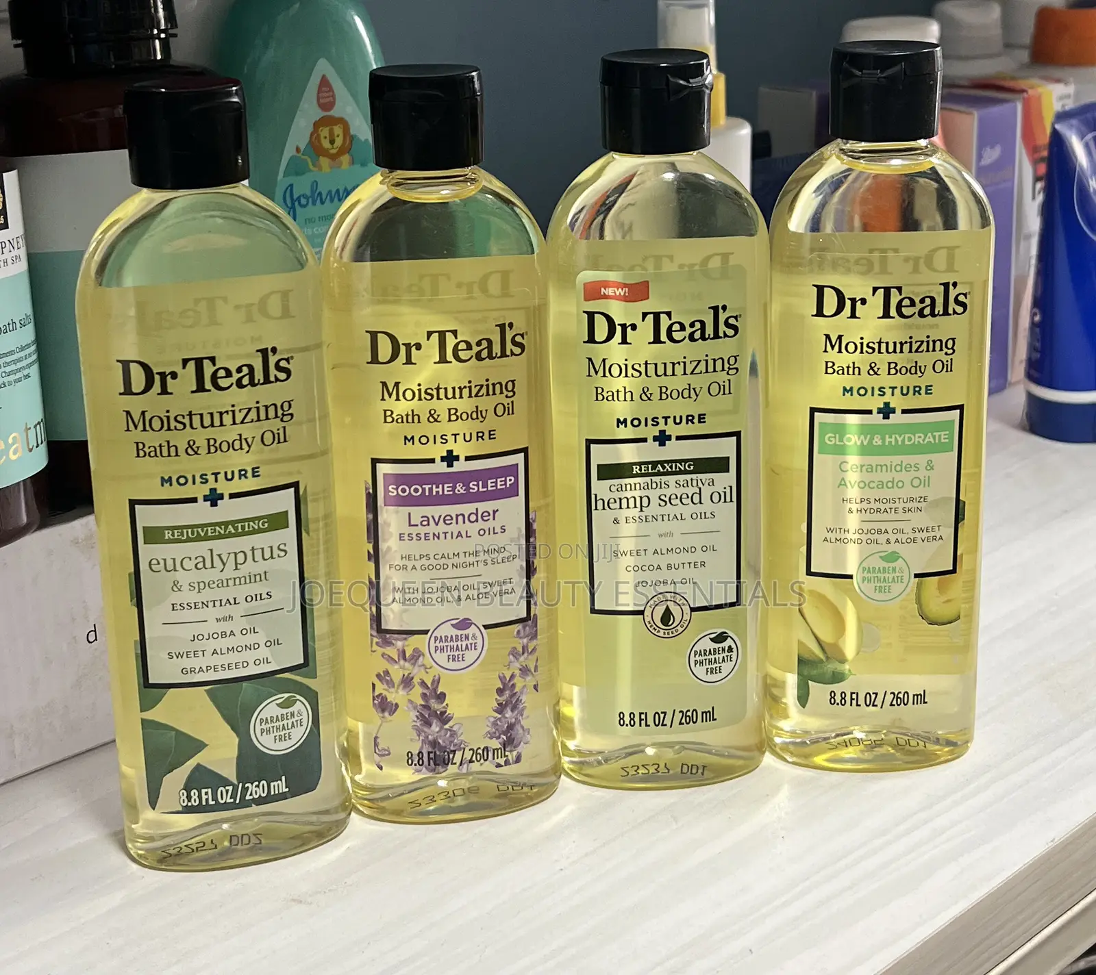 Moisturizing Bath Body Oil