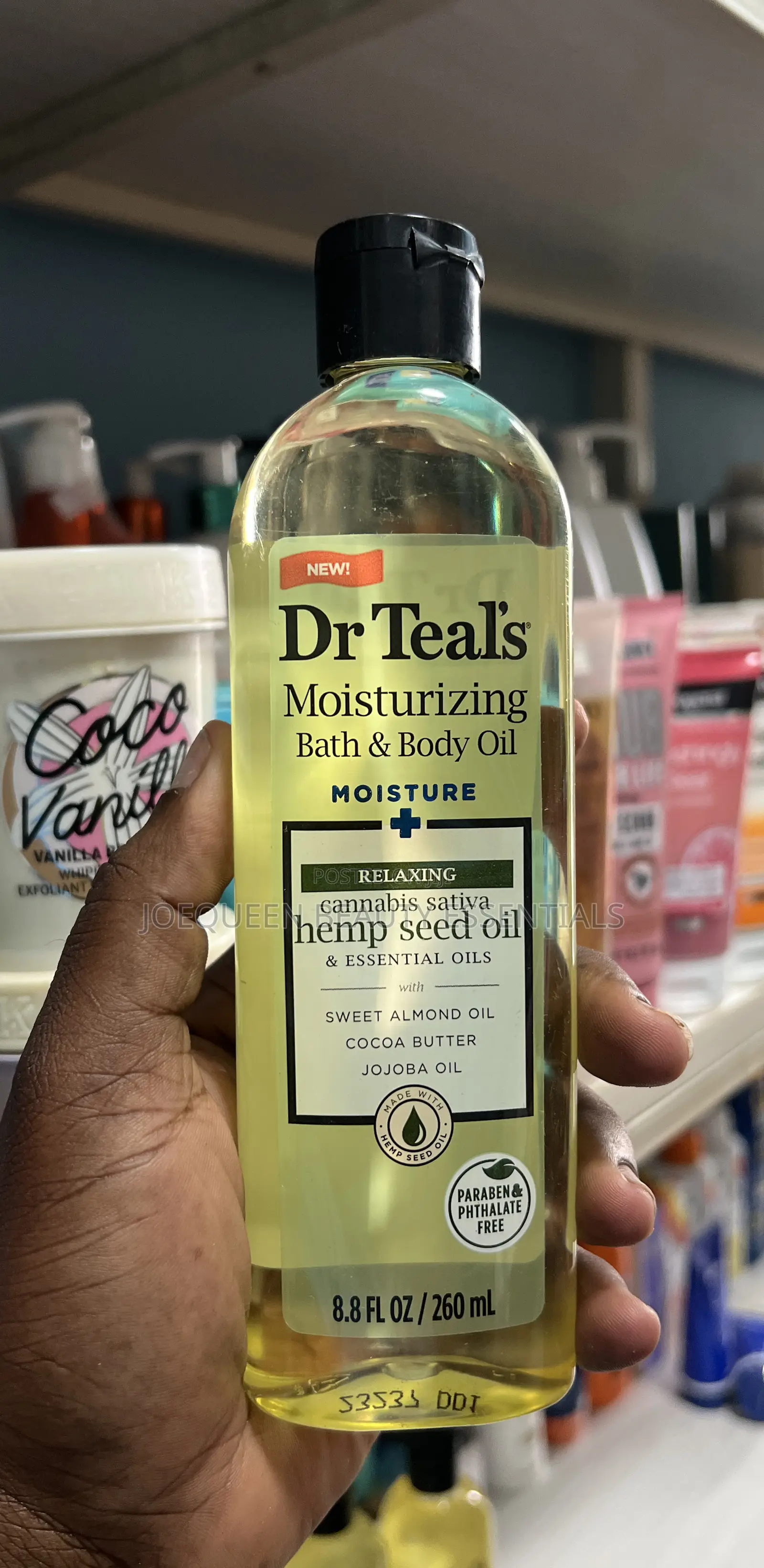 Moisturizing Bath Body Oil