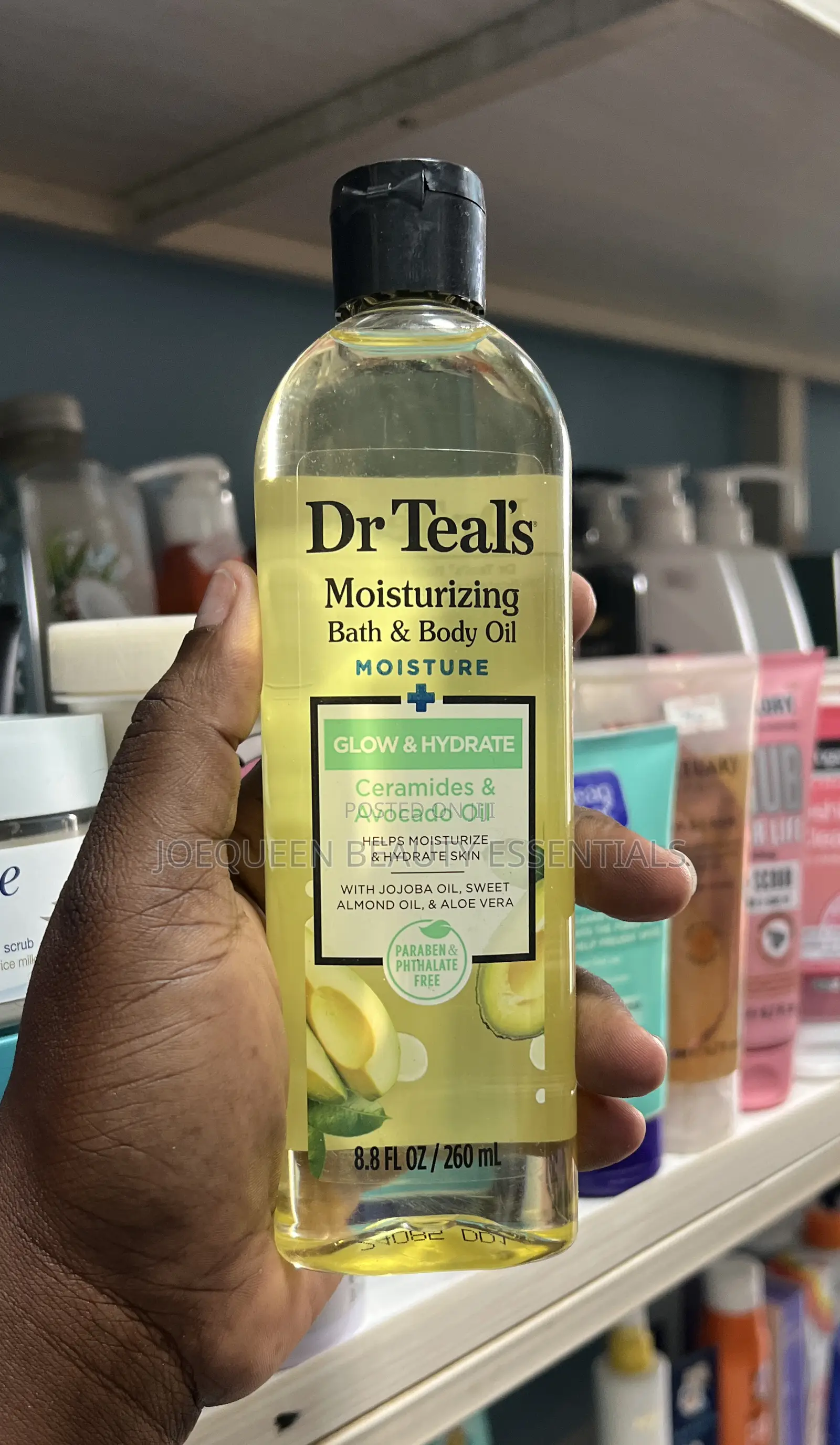 Moisturizing Bath Body Oil