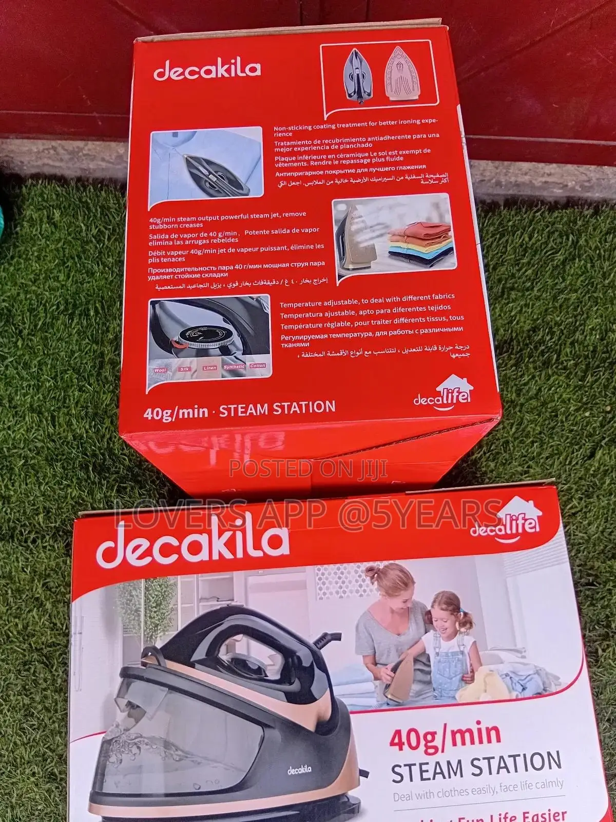 Smart Life Decakila 40g/Min Steam Station Machine