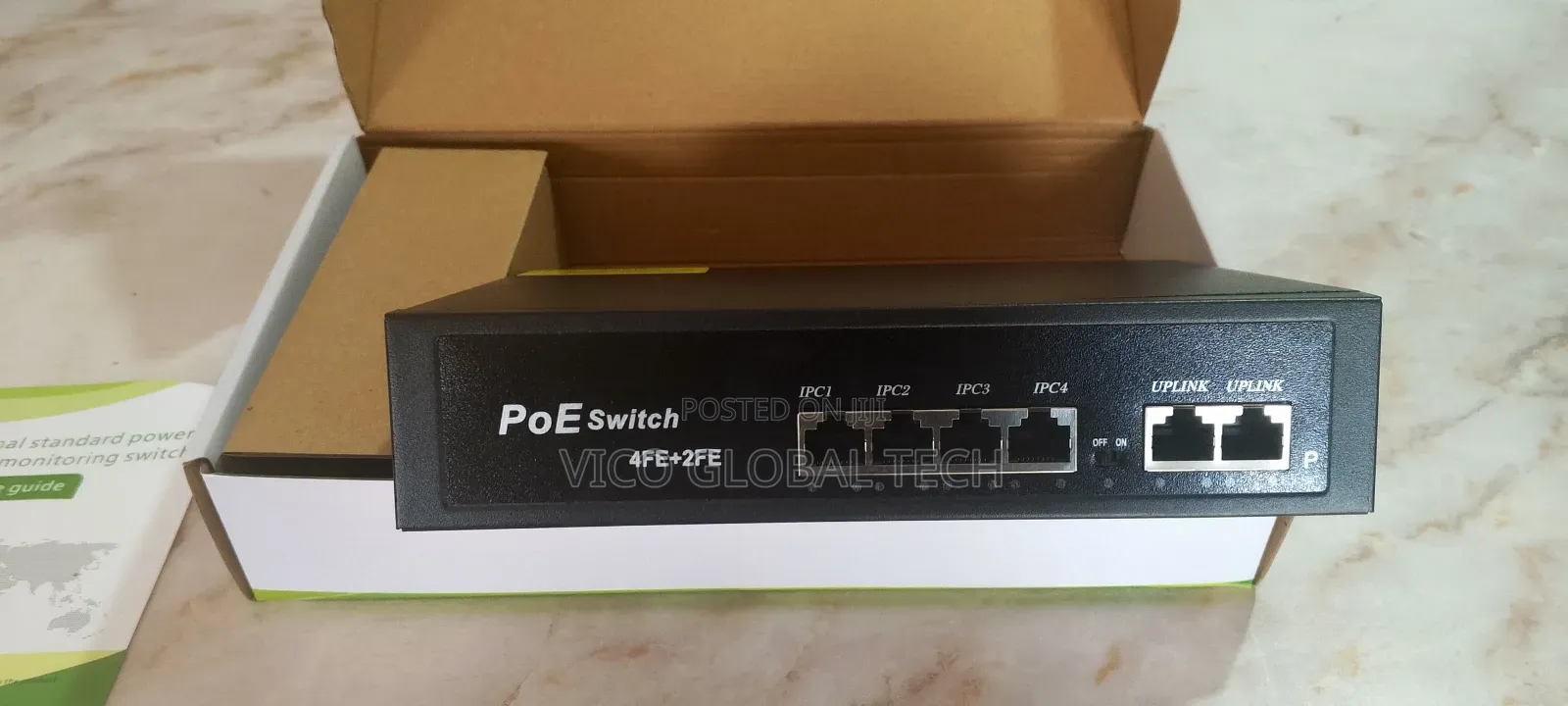 4port Poe Switch With 2uplink