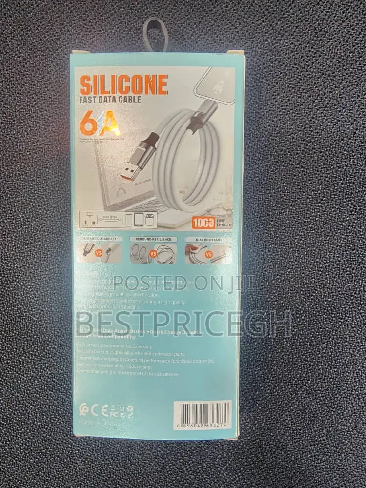 Silicone Fast Data Usb to Lightning Cable