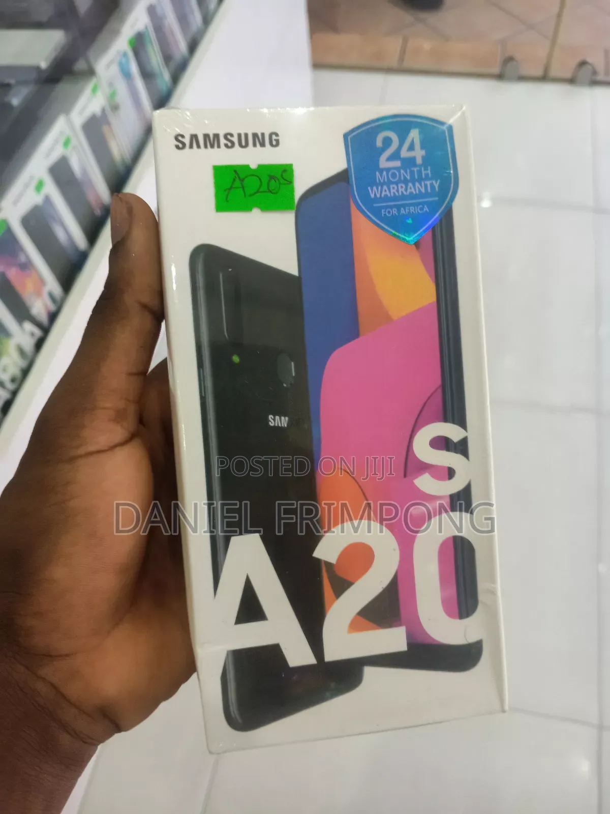 New Samsung Galaxy A20s 64 GB Black