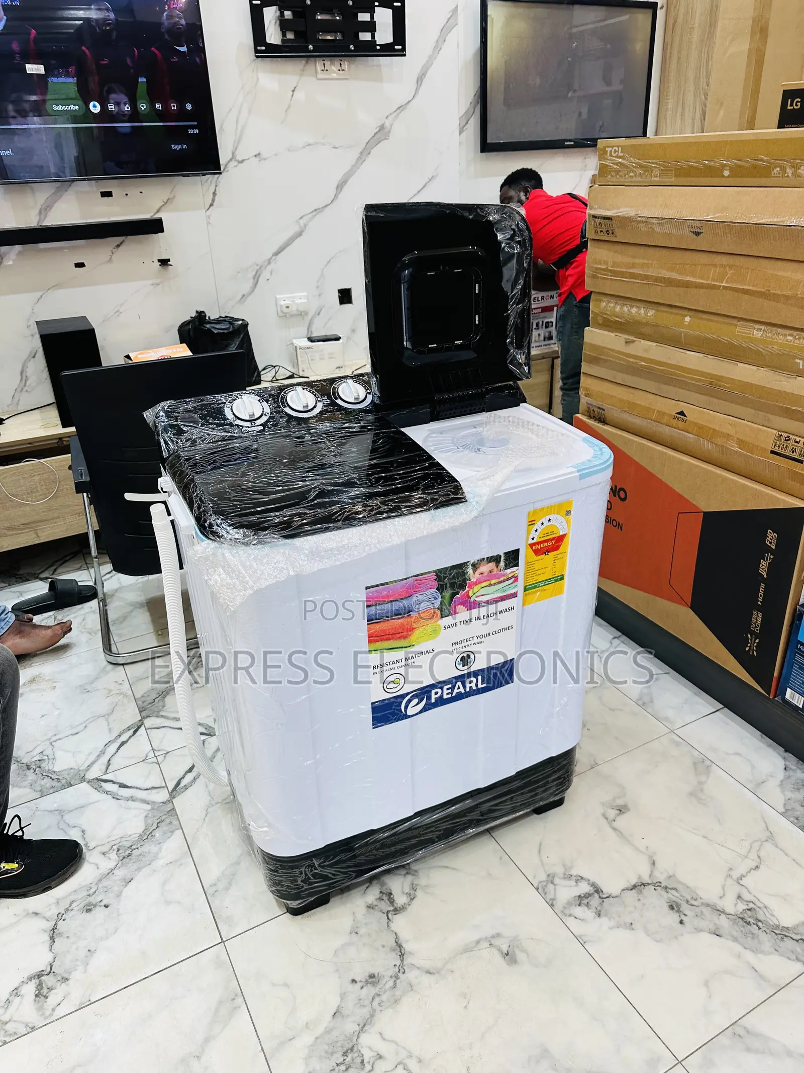 Call and Order for Pearl 10kg Topload Twintub