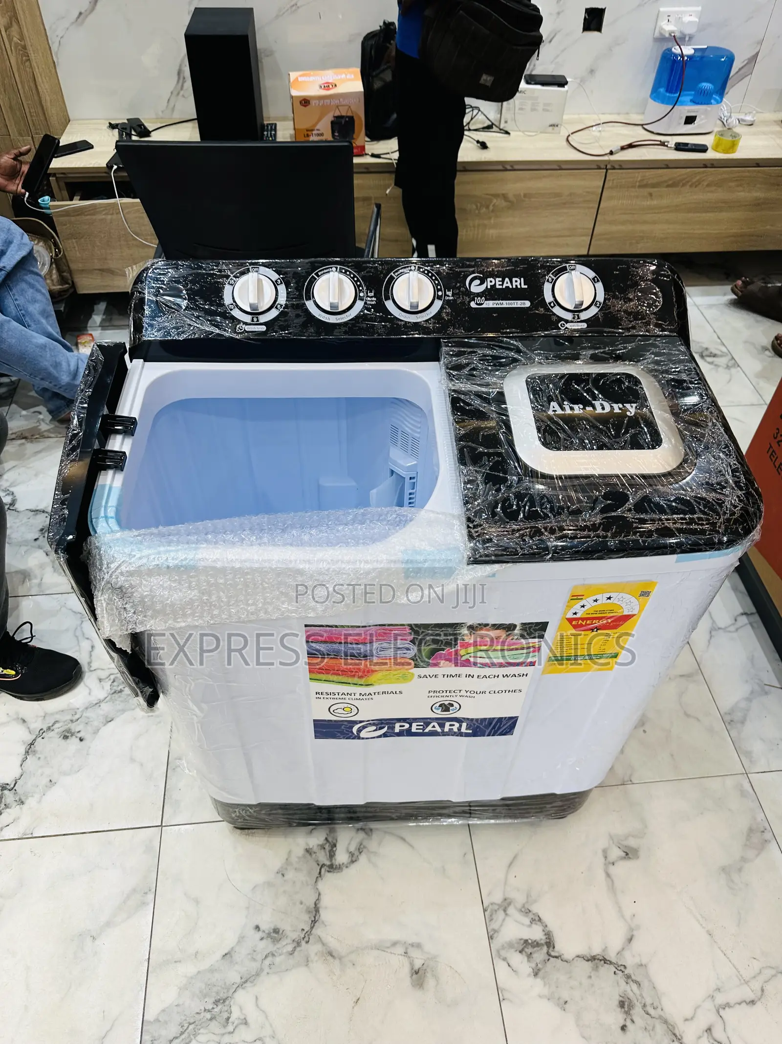 12kg Topload Wm Twintub Pearl