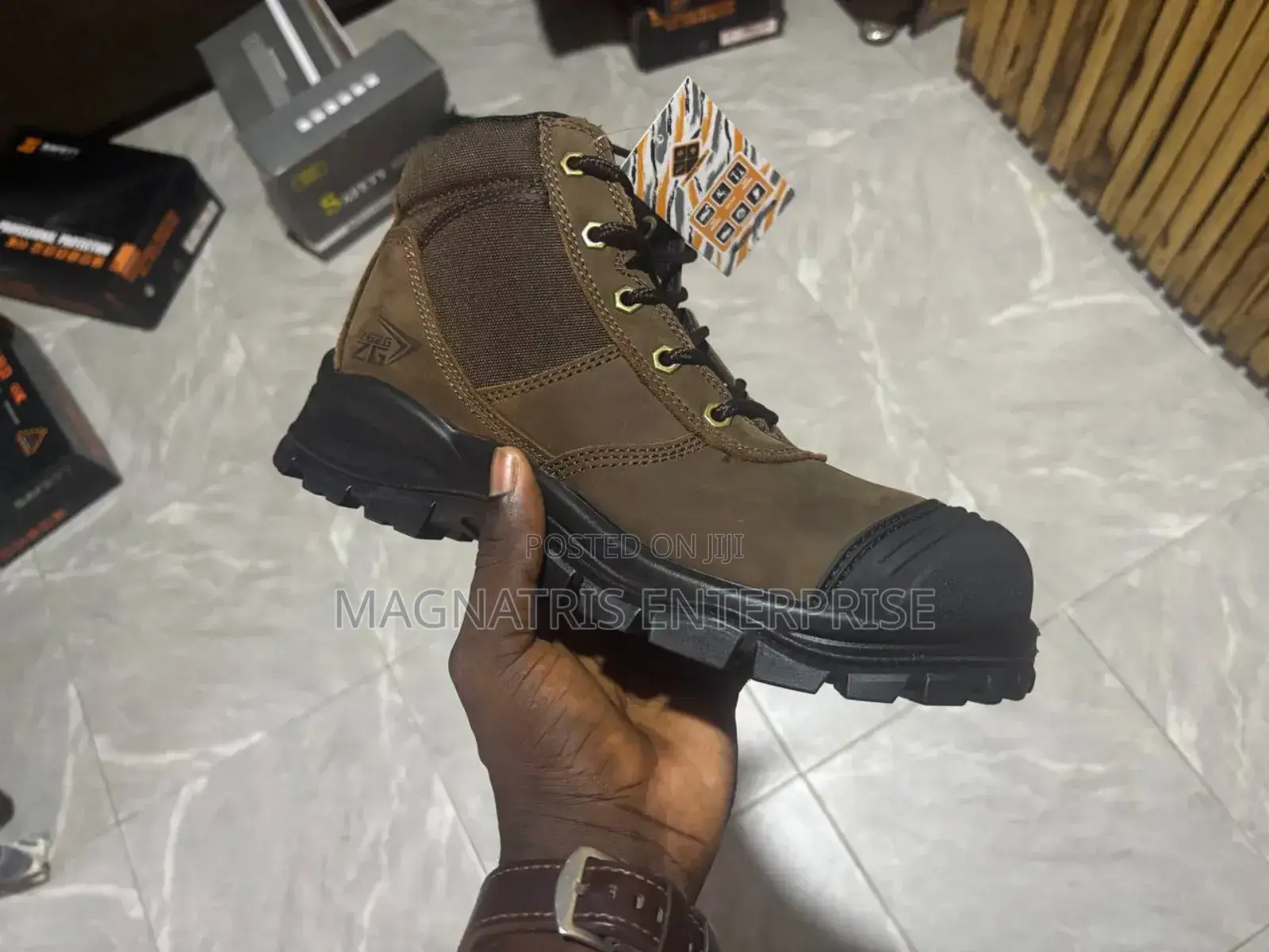 Zg Safety Boots | Middle Cut