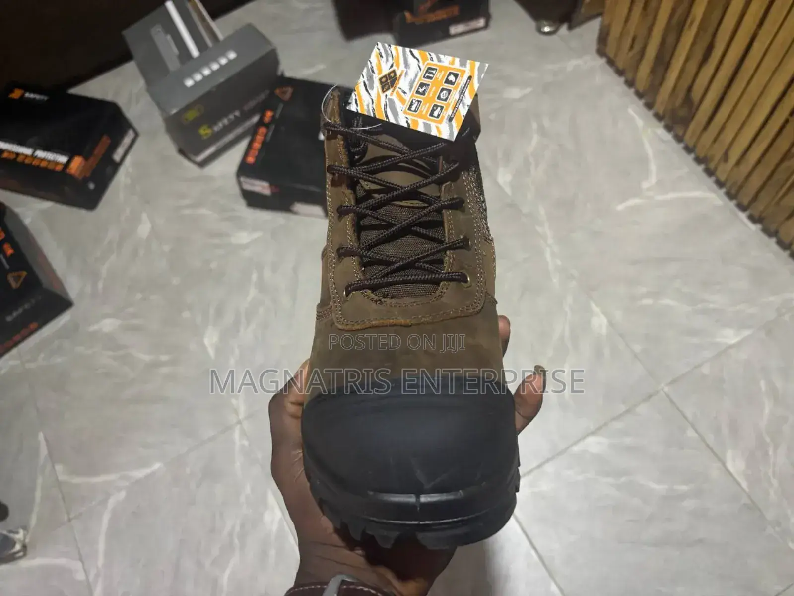 Zg Safety Boots | Middle Cut
