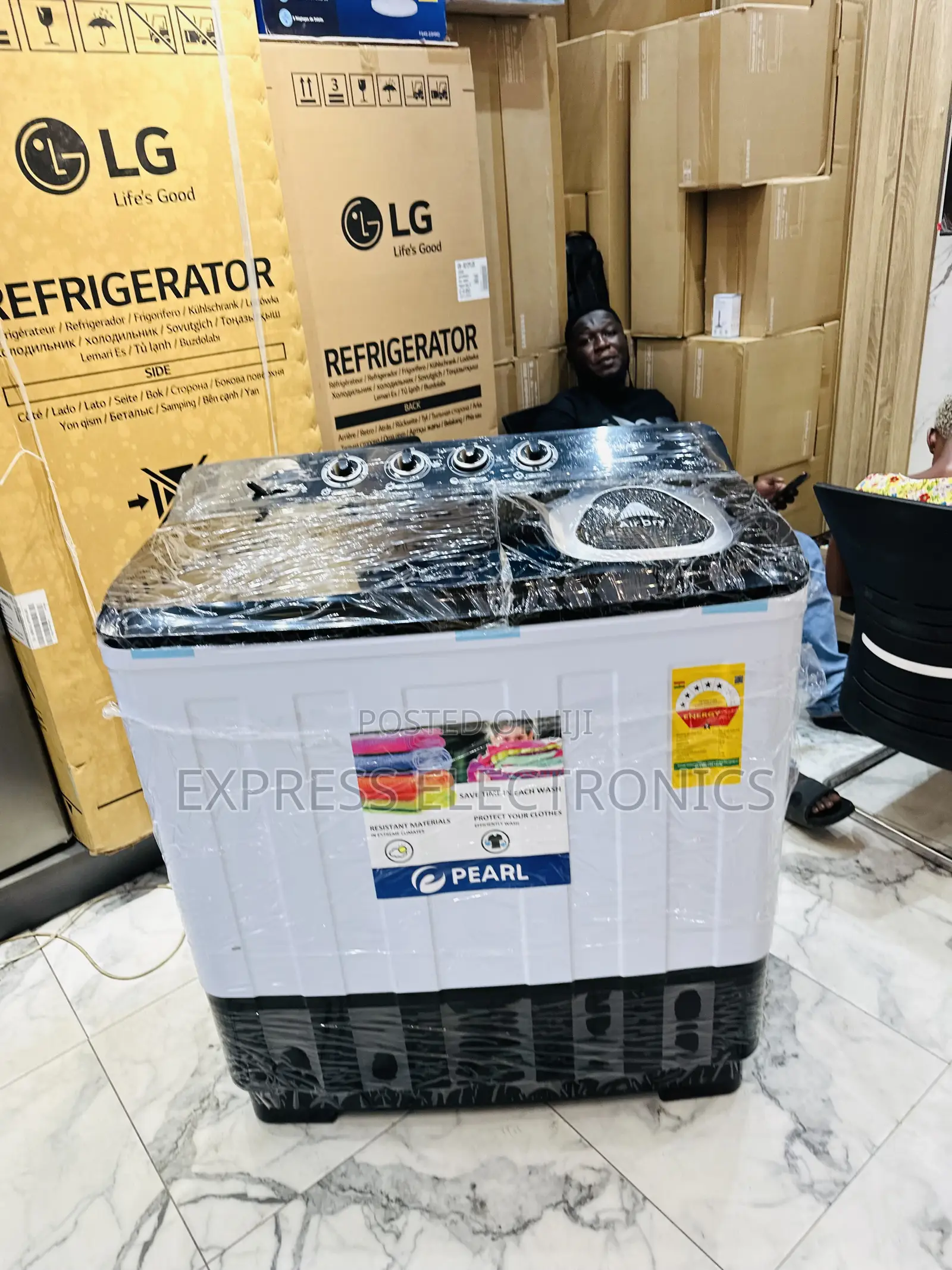 Unbelievable Price Wm Topload 18kg Pearl