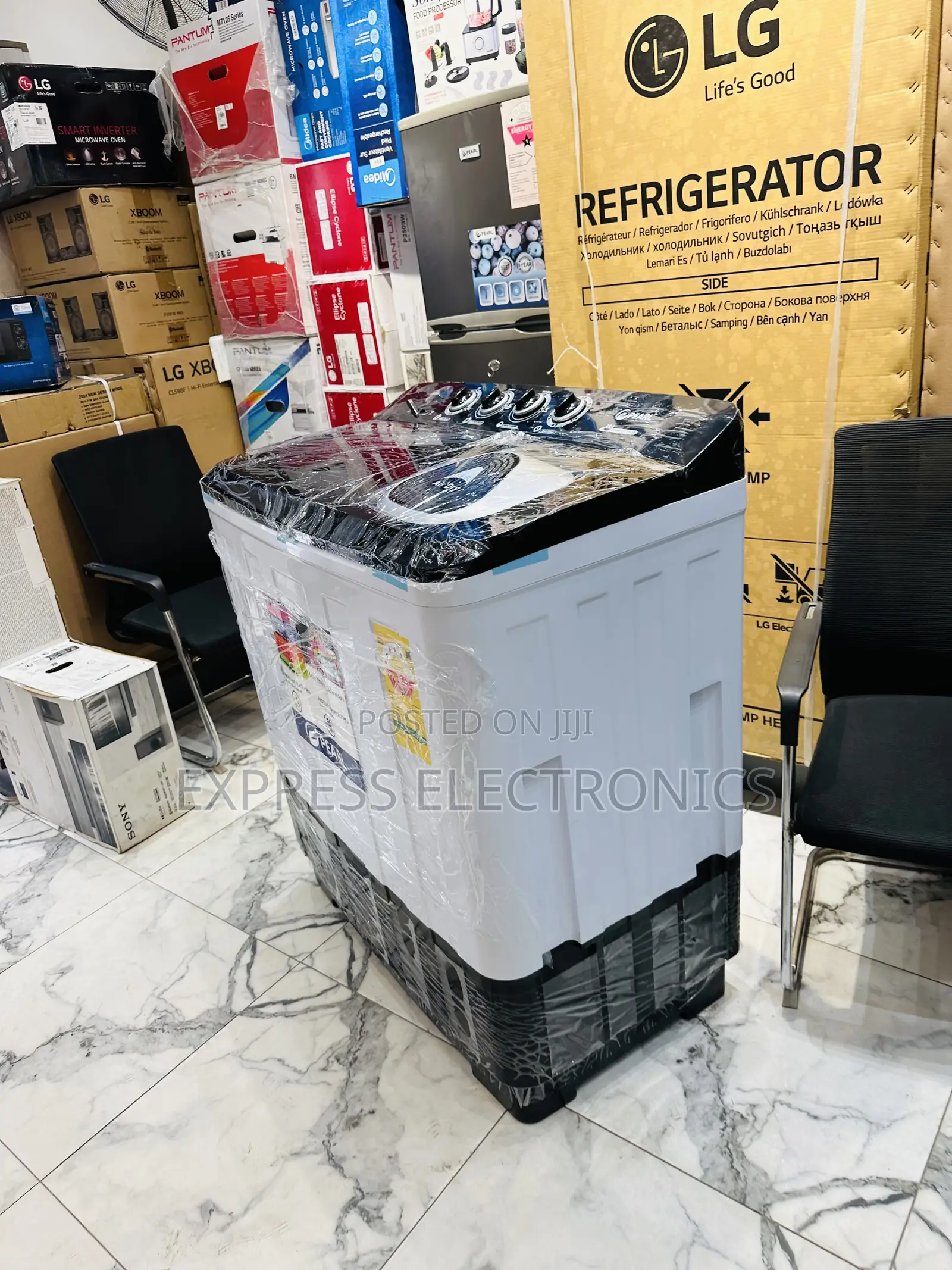 Call and Order for Pearl Washing Machine 15kg