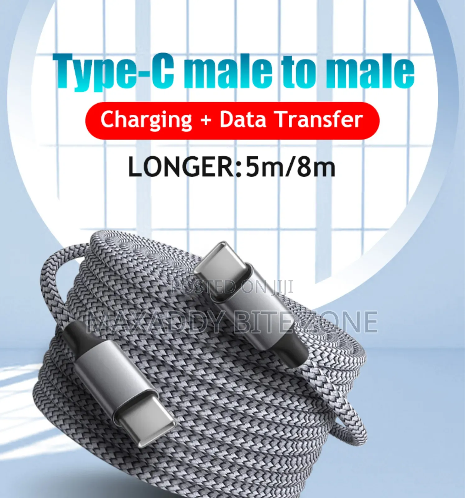 10 Meter Type C to Type C Cable Extension