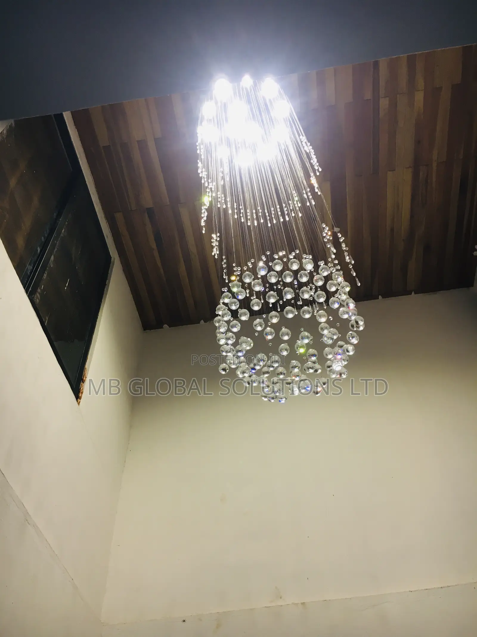 Luxury Chandelier Installation and Electrical Works