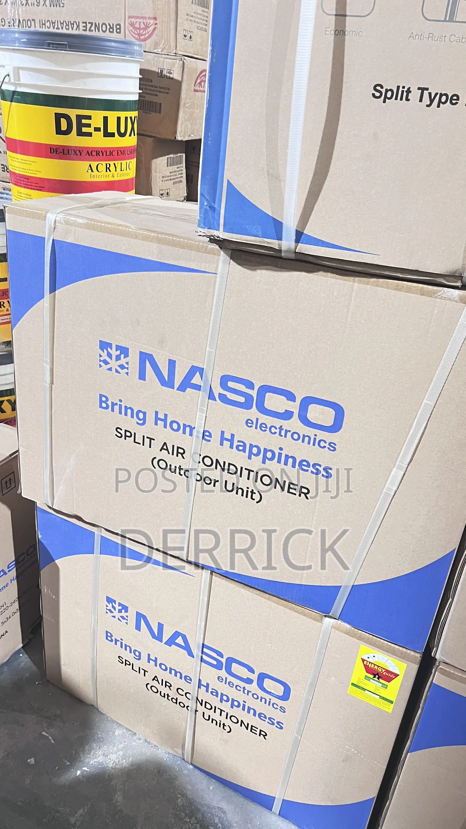 Nasco 1.5 Hp, 2.0 and 2.5 Split Air Conditioners