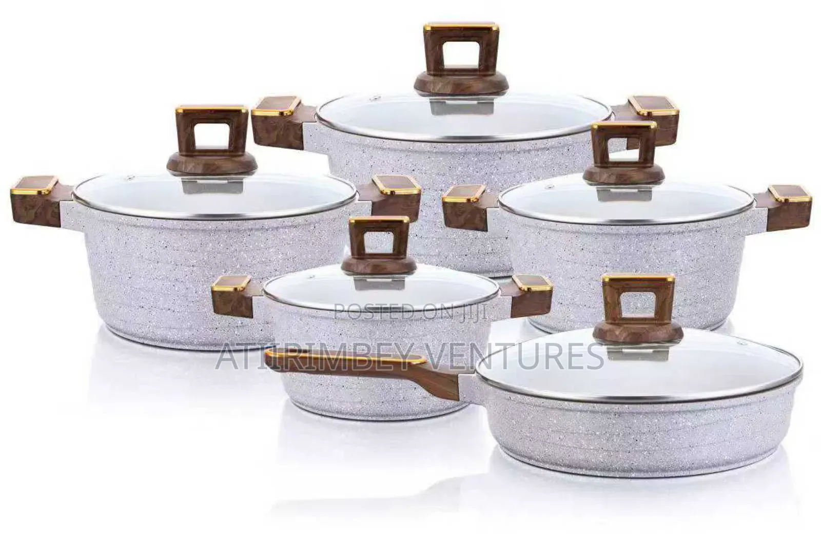 Vmigo Nano Granite Cookware Set 10pcs