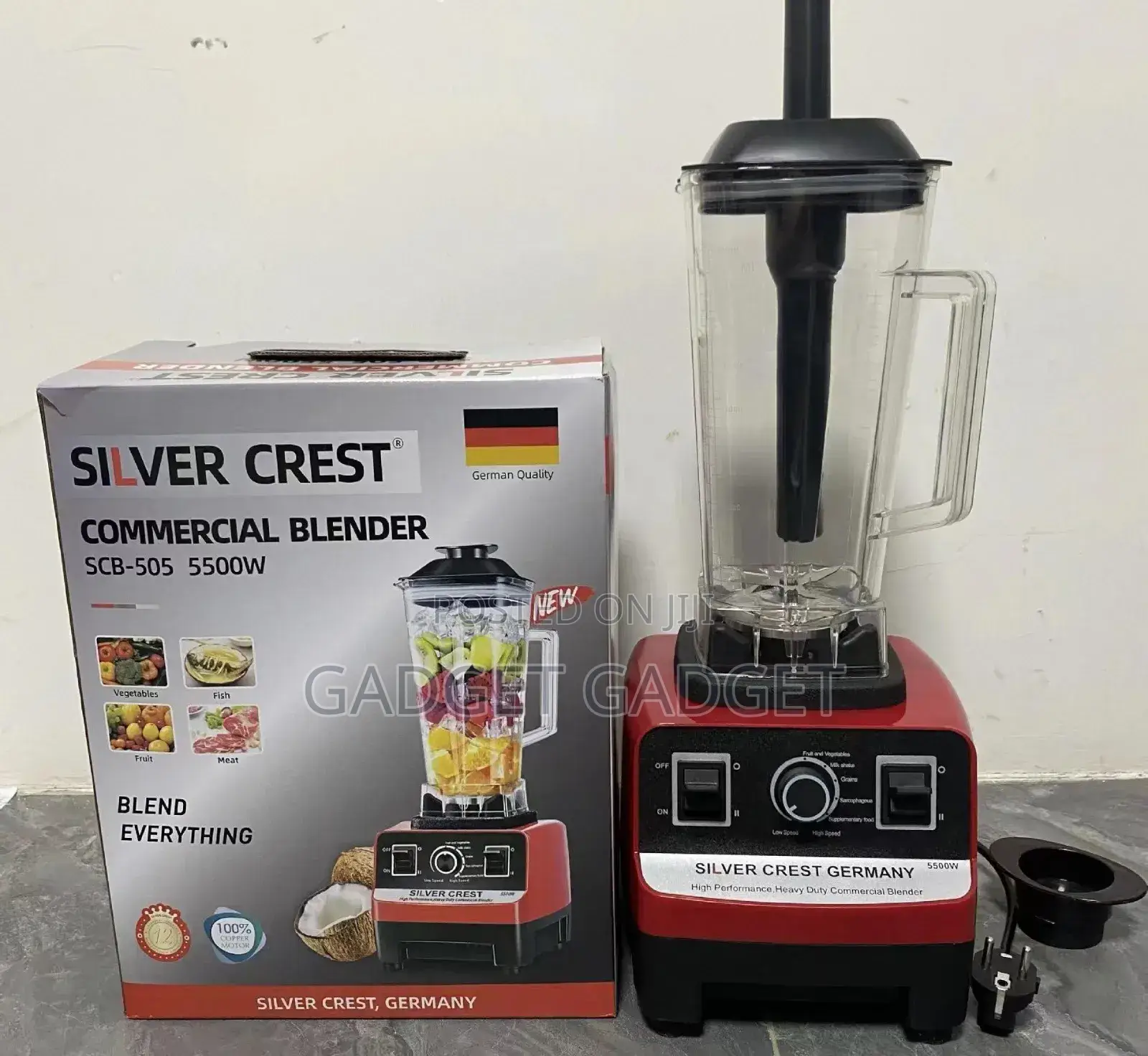 Silver Crest Commercial Blender 4500w