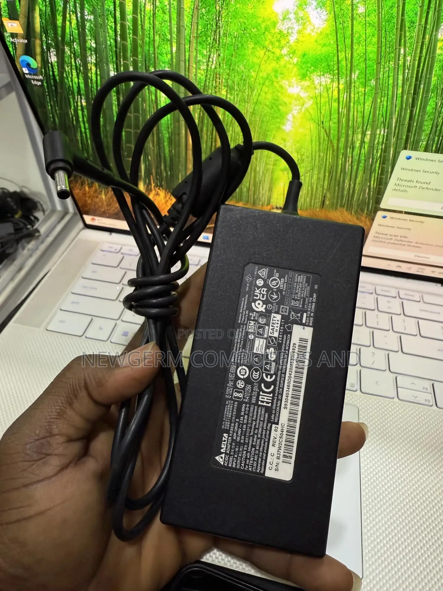 Msi Gaming Chargers Chicony 20v 6.2a 1200w Laptop Adapter