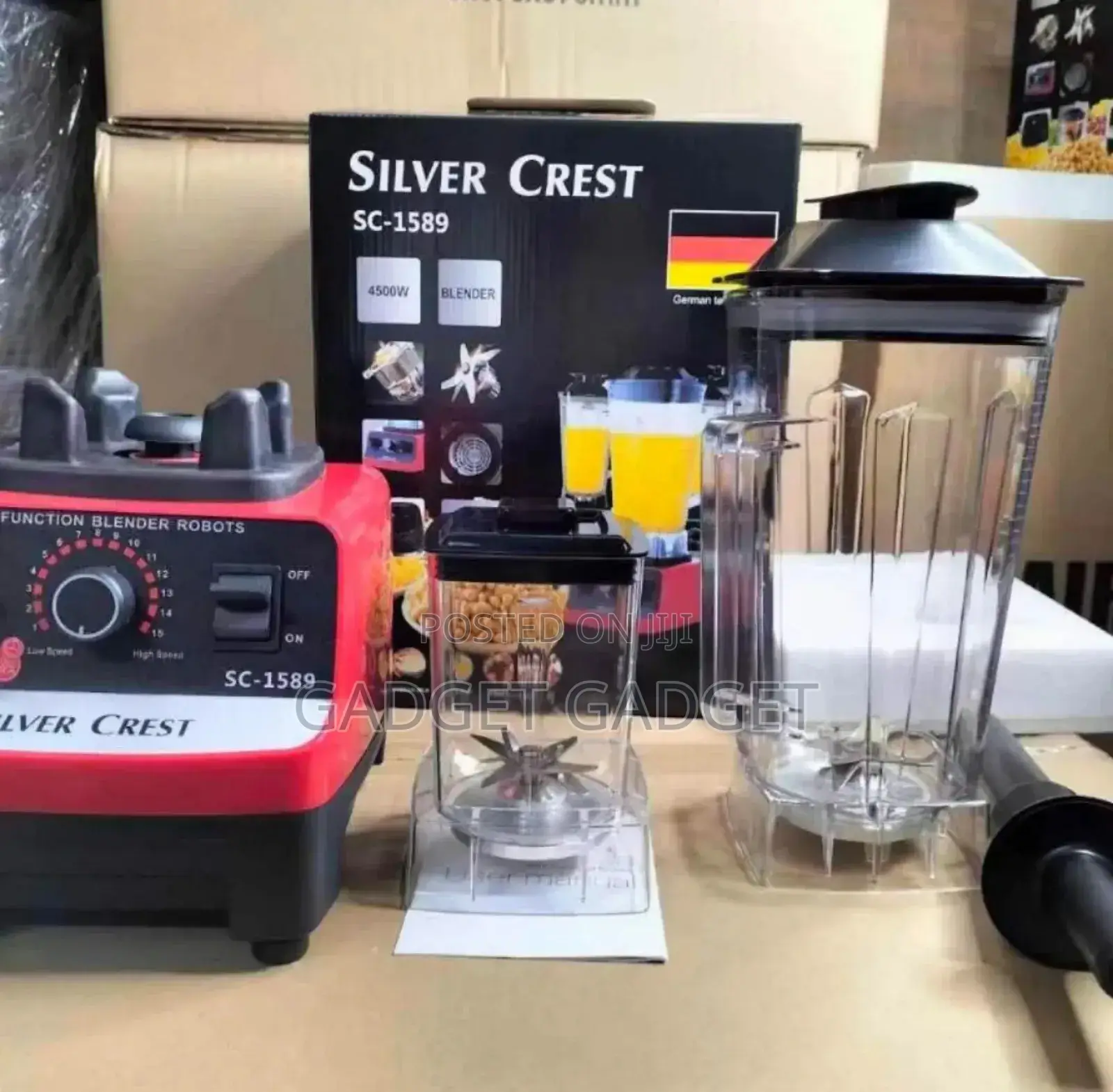 2 In 1 Heavy-duty Commercial Blender And Grinder