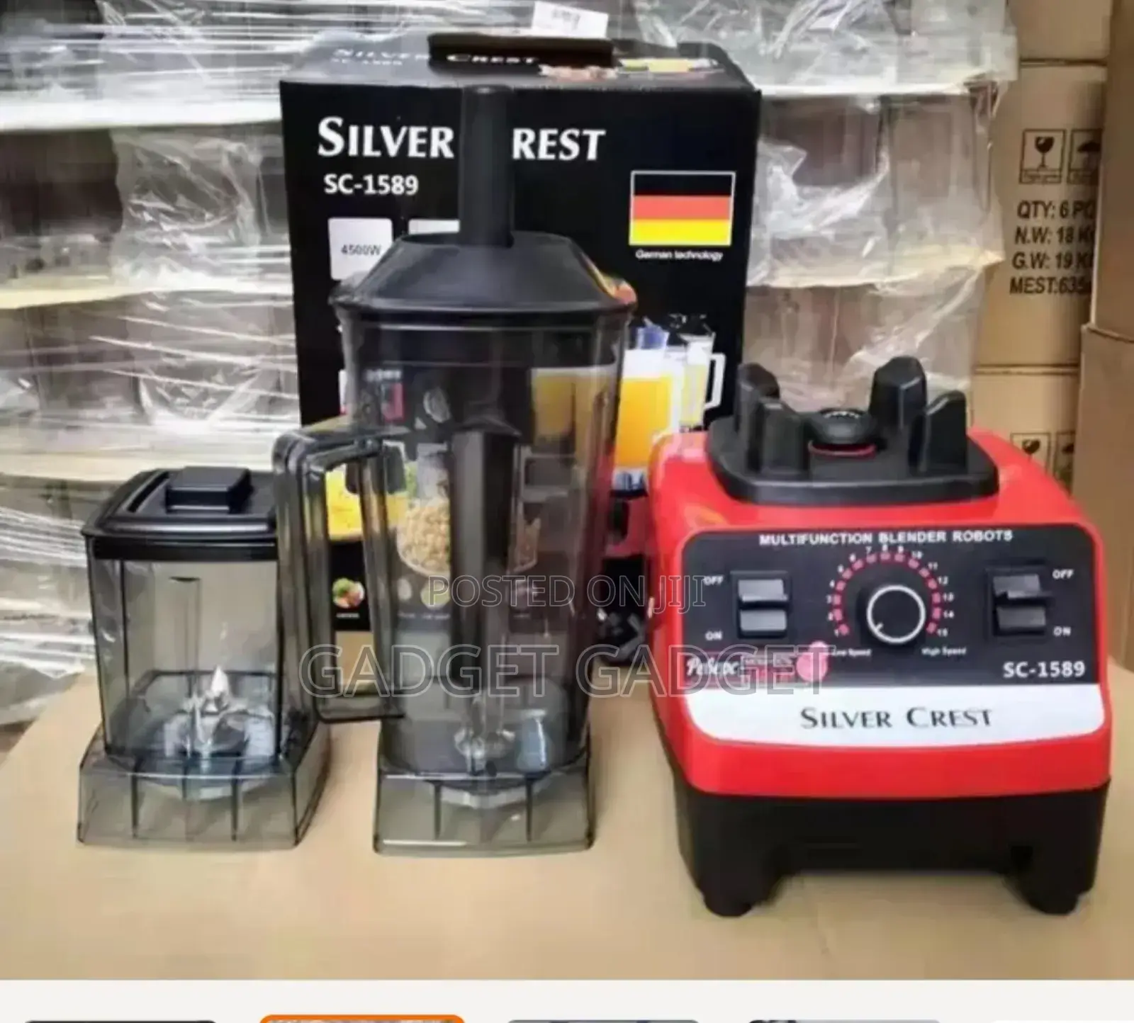 2 In 1 Heavy-duty Commercial Blender And Grinder
