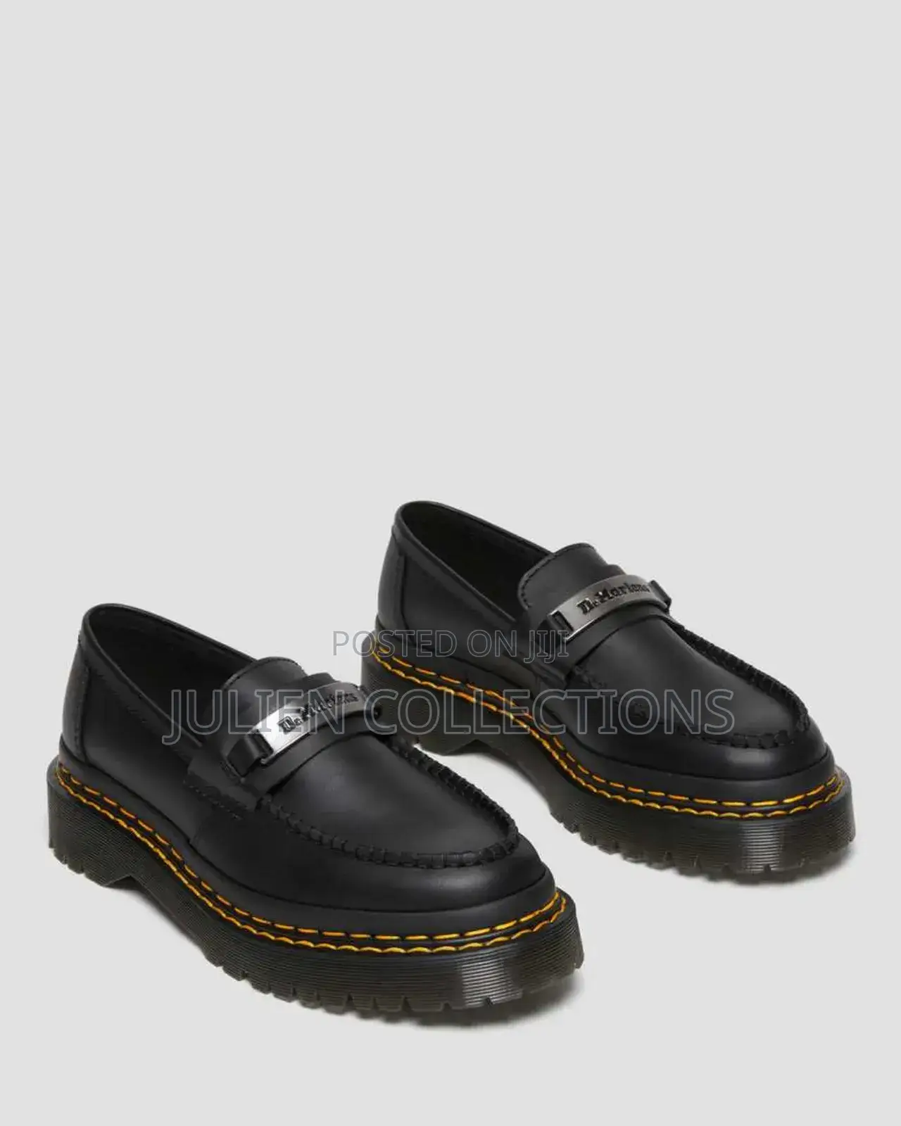 Dr Martens Adrian Leather Black