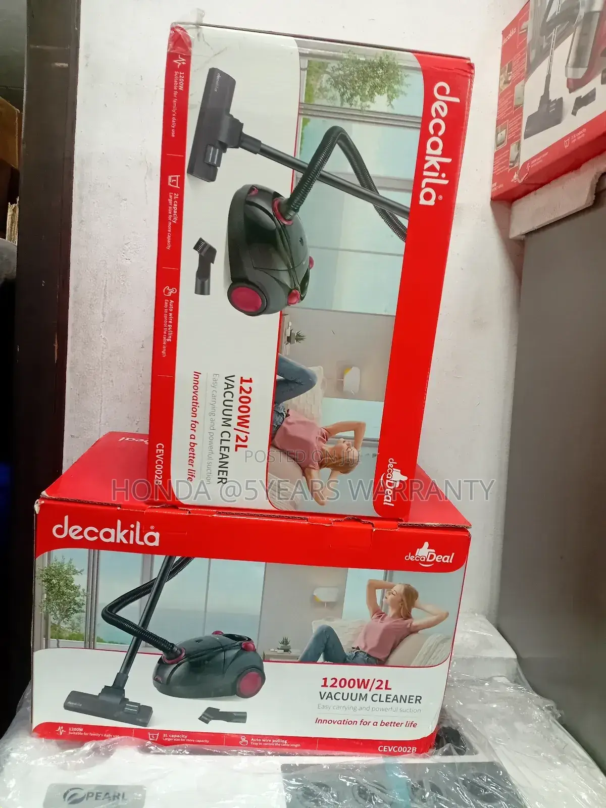 Improvement Decakila Vacuum Cleaner Decakila 1200w