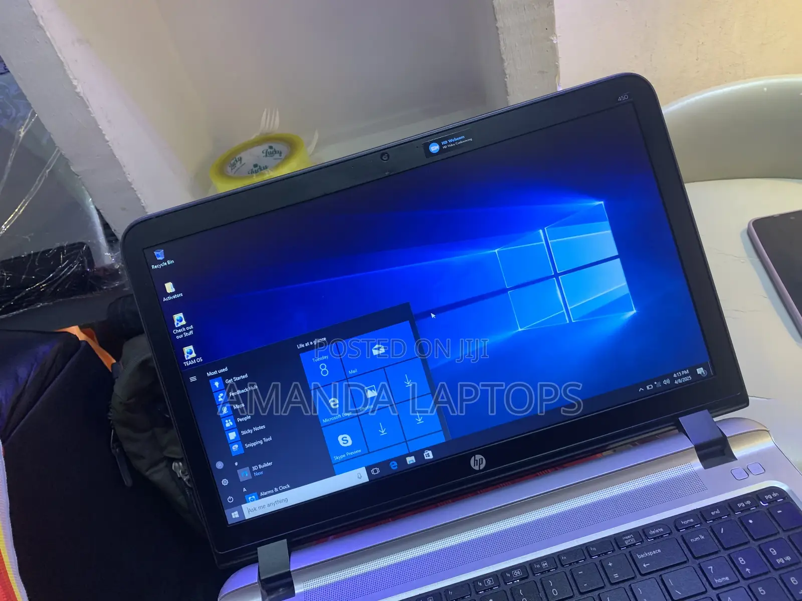 New Laptop HP ProBook 450 G3 12GB Intel Core I5 HDD+SSD 256GB