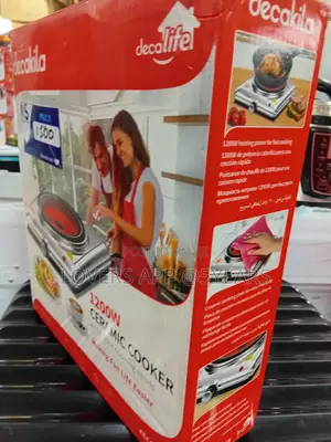 Protect Decakila 1200w Ceramic Cooker Decakila