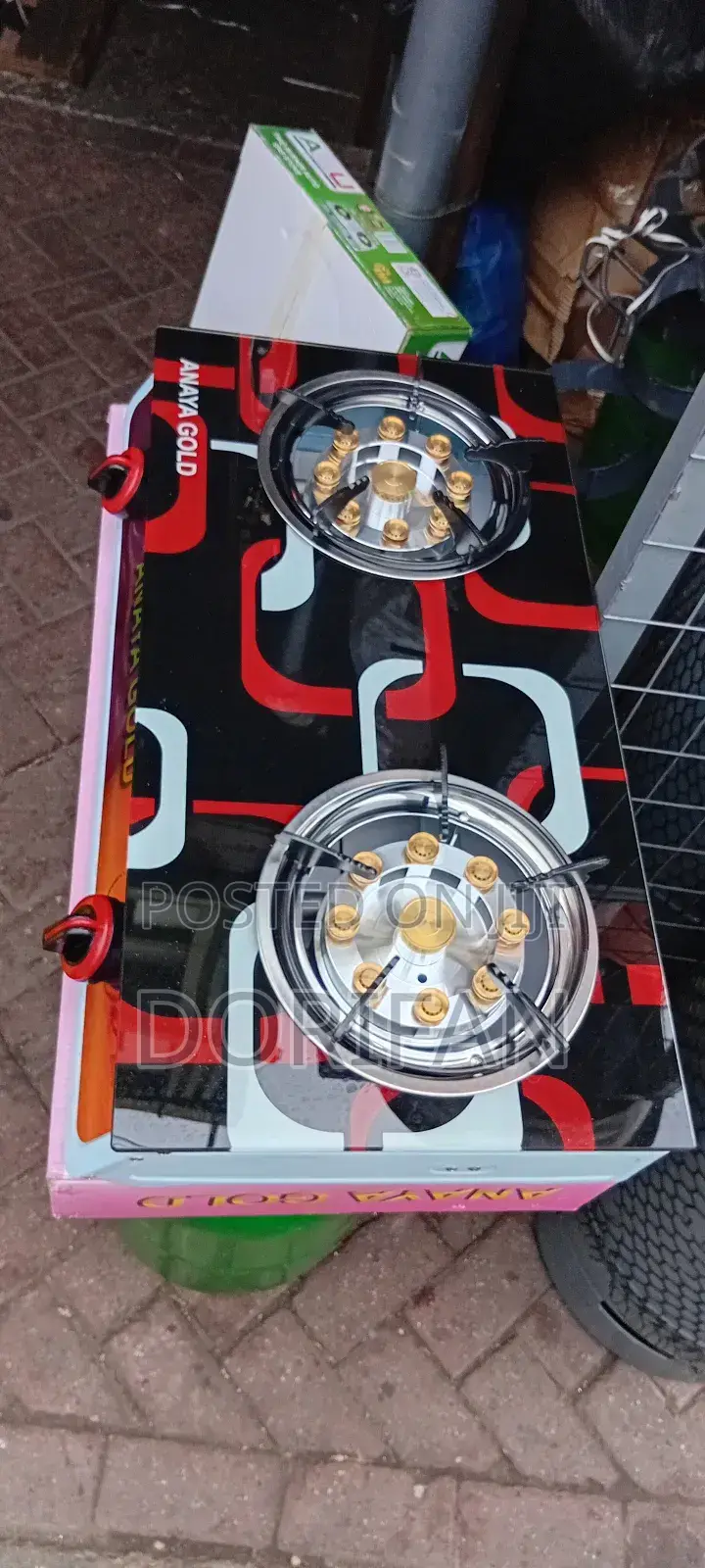 2burner Glass Anaya Gold