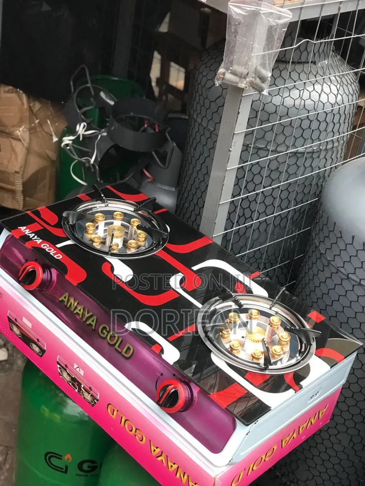 2burner Glass Anaya Gold