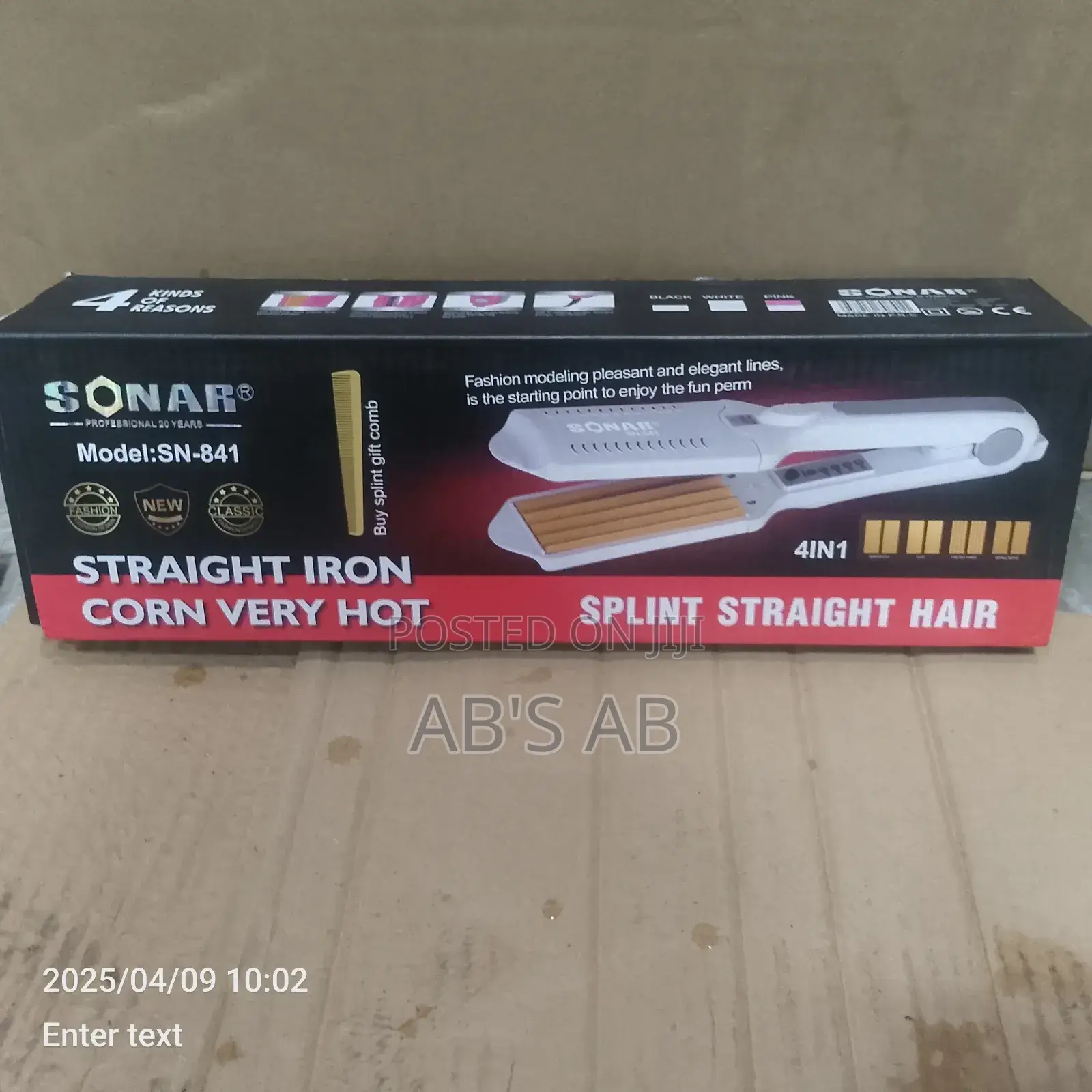 4 in 1 Splint Straight Hair