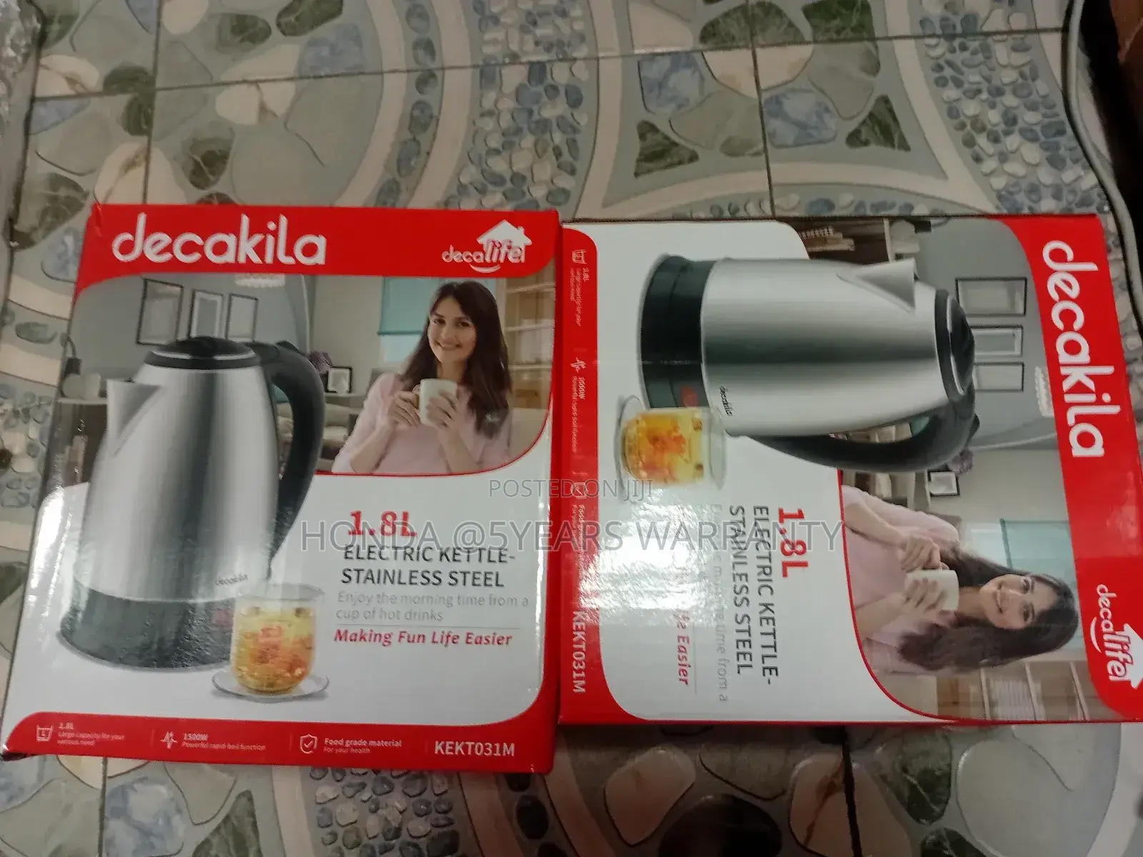 Scientific Proven 1.8l Stainless Steel Decakila Hot System